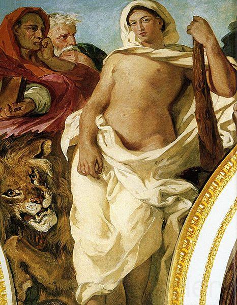 Eugene Delacroix Justice Norge oil painting art